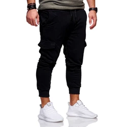 High quality fashion winter chino skinny cargo pants for man
