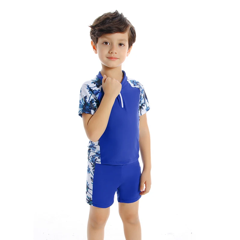 Factory Direct Sale Drop Ship Luxury Swimsuit Kids Children Swimwear Child Swim Wear Boy