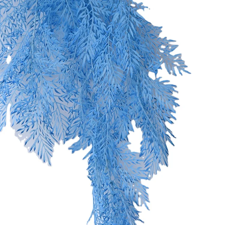 Blue Simulation phoenix Hanging Flower Wedding  party Decor home decoration garden decoration