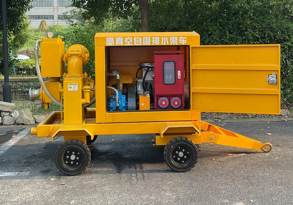 Diesel Self-priming High Pressure Water Pump for Chemical Industry and Petroleum Industry