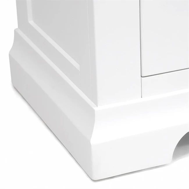 British Style Wooden Storage Cabinet Bedroom Furniture Bedside Table Night Stands