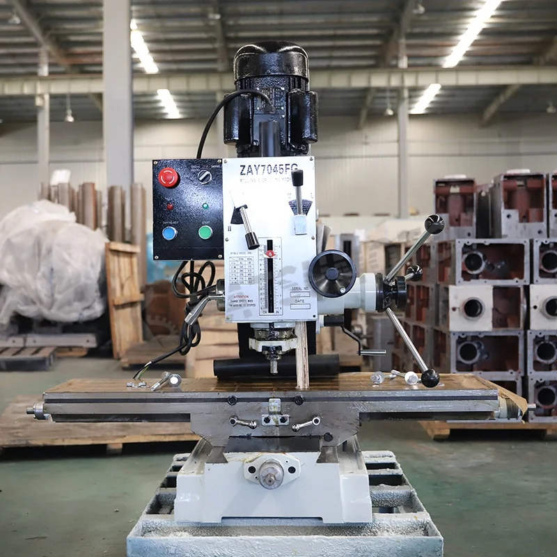 Universal Milling Machine Price Hobby Milling Machine Manual Mills ZX7045FG ZAY7045FG Universal milling and drilling machine