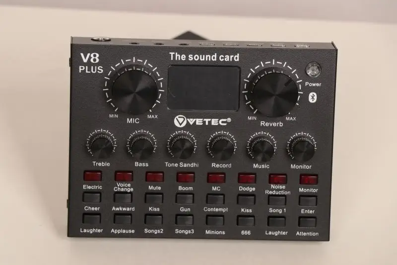 
High Quality Pc Tube Facebook Recording Video Sound Card Karaoke 