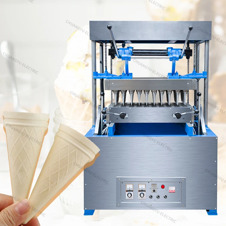 Commercial Ice Cream Cone Machine|Wafer Cone Forming Equipment for sales