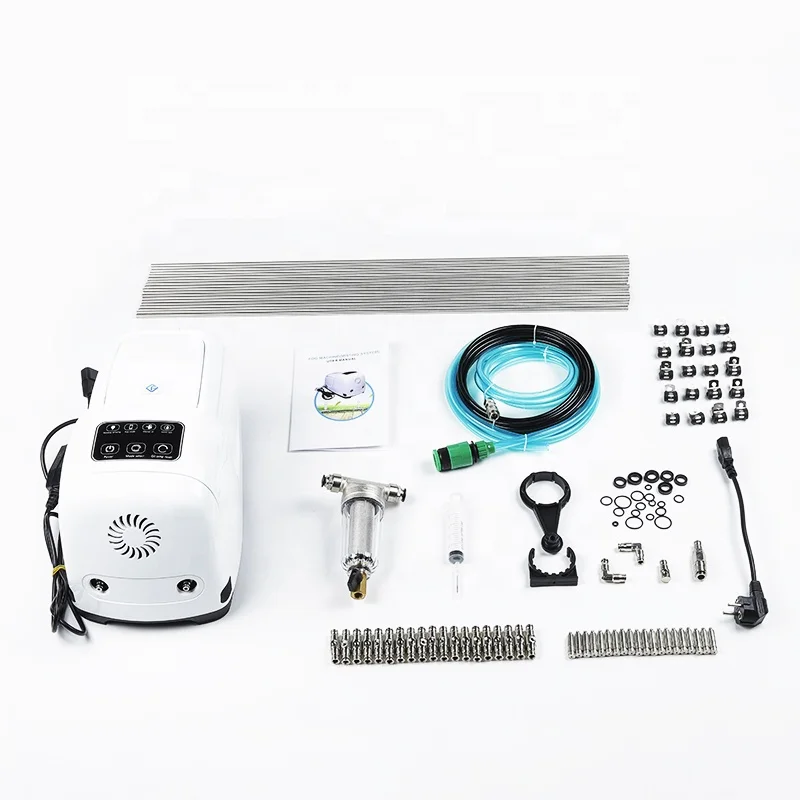 2.0L/Min New Garden Industrial Sprayer Fog Machine Water Mist High Pressure Poultry Misting System