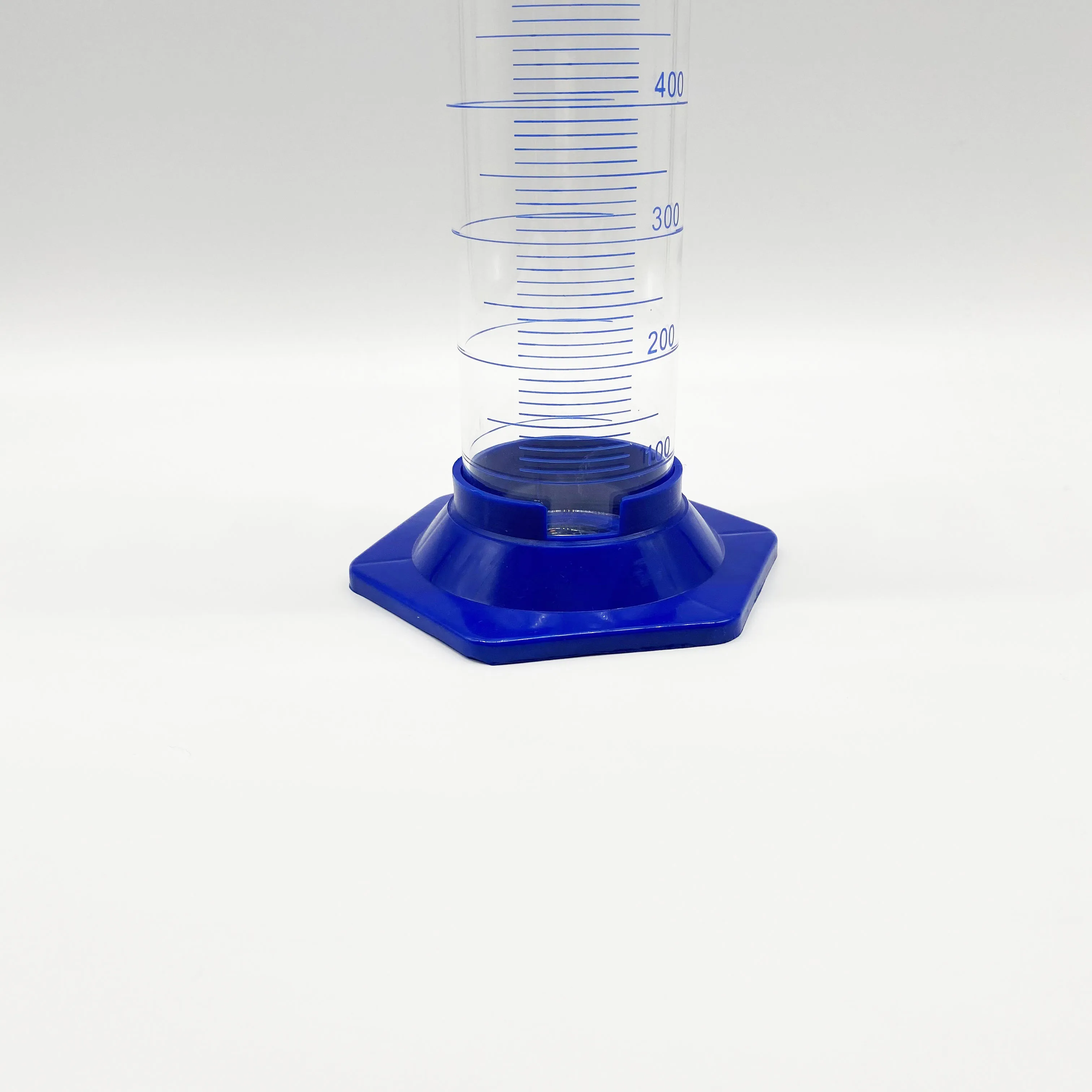 
Best Selling with Brown Blue Graduation 250ml Plastic Base Measuring Cylinder 