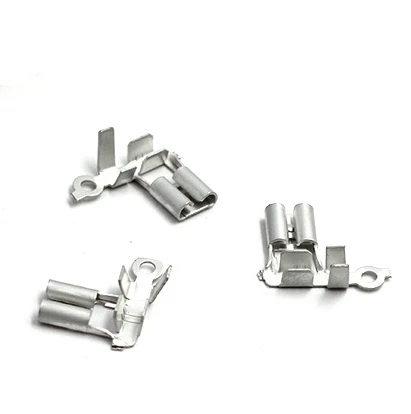 Pure copper tinned small insert type auto fuse terminal pure