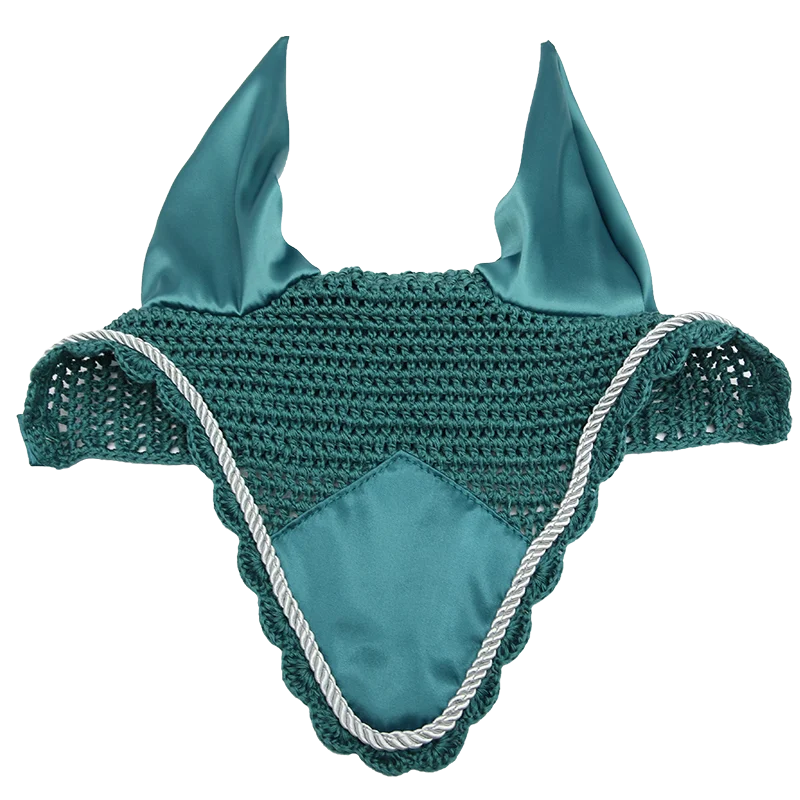 High Quality Horse Riding Products Equine Bandages Fly Crochet Veil English Saddle Pads Set Custom Equestrian Equipment