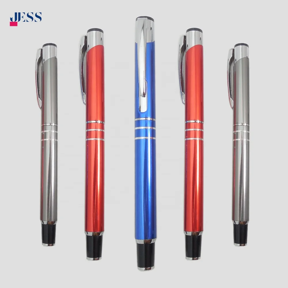 Promotional Best Selling Classic Wholesale Cheap Aluminium Fountain Pen with Medium Nib