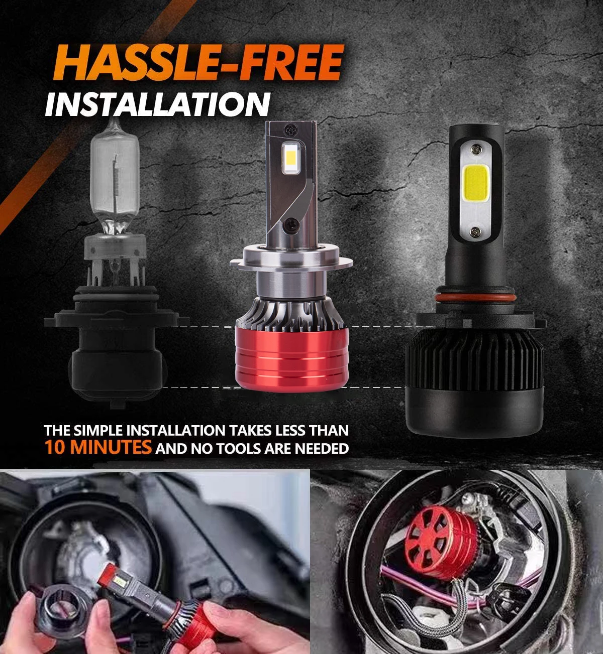 V13 3570 Chip 22000LM 100W 6000K Car Led lights H7 led headlight price H1 H7 H11 9005 9006 Car Led Headlight csp