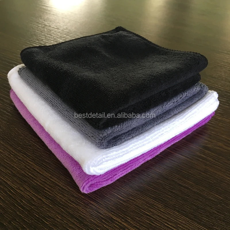 China Wholesale Luxury Water Absorbent Fast Dry Face Washcloth Soft White Microfiber Facial Cleansing Cloth Makeup Remover Towel