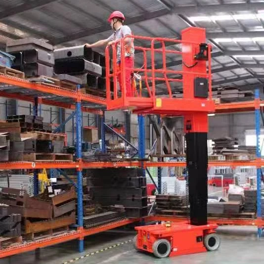 Vbwp 3,6 m 4,8 m 6m мини небольшого размера самоходный вертикальный воздушная Рабочая Лифт склад грузовой промышленный подъём на платформе