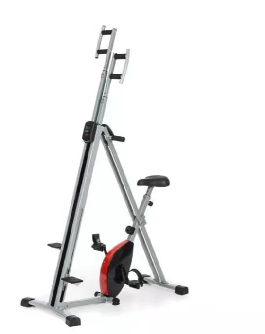 Commercial gym and home fitness stair machine  climber machine with bike climber