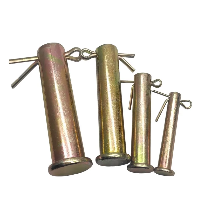 Clevis pins with Head GB882 carbon steel grade 4.8/8.8/10.9 zinc plated yellow zinc black customizable