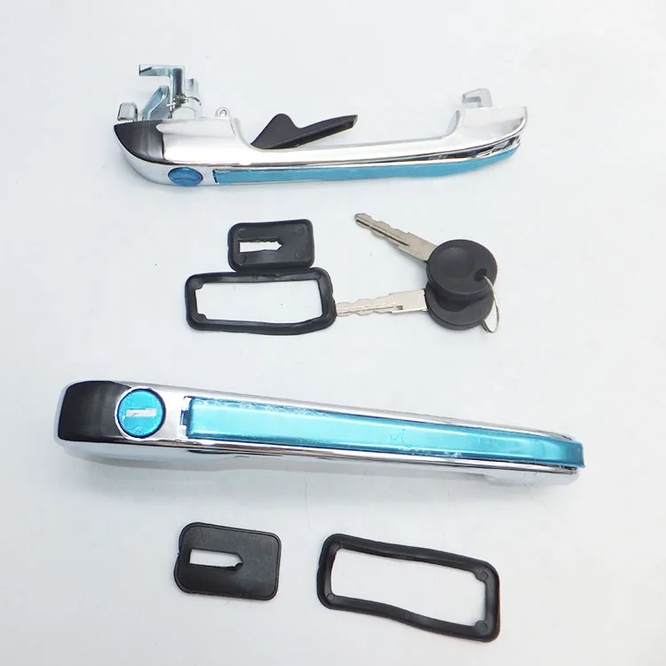 Auto Body Parts Door Handle Full Set With Keys 191837205A 191837206A 191839205 191839206 For VW Golf GTI Scirocco Caddy