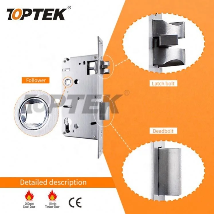 European Model Cerradura Para La Puerta Ventana Aluminum Window Sliding Hook Latch Oval Cylinder Mortise Door Lock