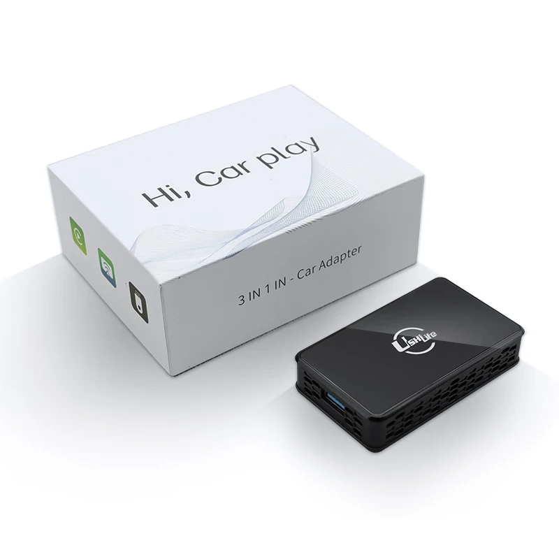 UshiLife USB Dongle 3 in 1 CP Adapter wireless carplay android auto screen mirroring USB plug and play wireless carplay adapter