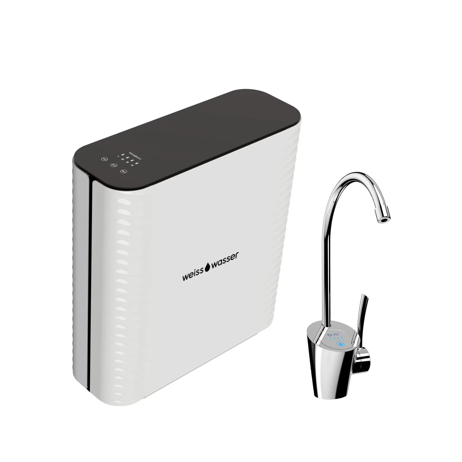 Certified Reverse Osmosis Membrane Popular Double outlet RO Water Purifier for Home Use Healthy Drinking Water