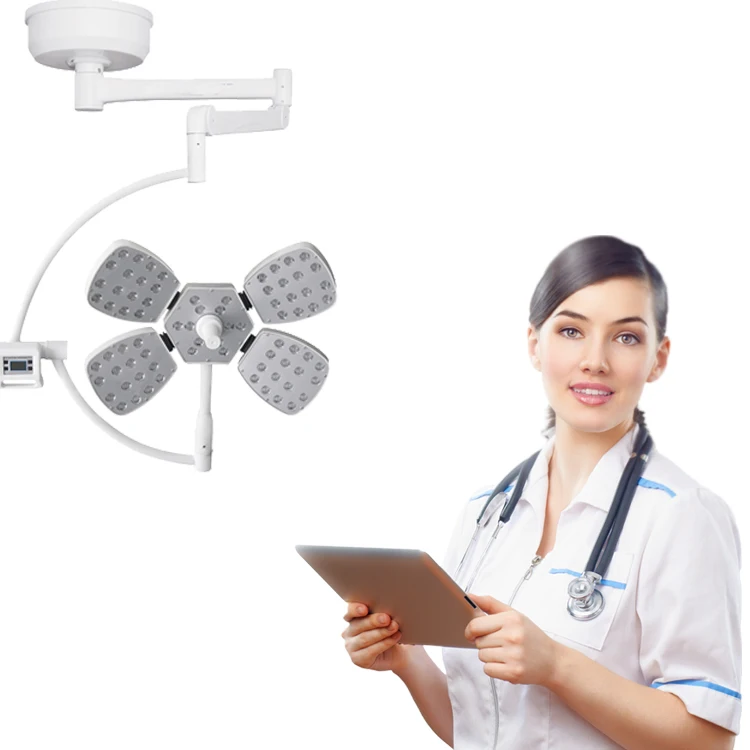 Stand Type Surgical Operation Mobile LED Examination Lamp LED Shadowless Medical Lamp Operating Lights