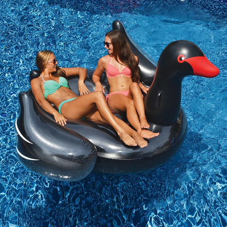 Water Floating Inflatable Animal Ride On Large Custom Float Toys