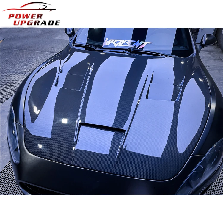 Carbon Fiber Front Hood Bonnet Fit For Maserati Granturismo GT GTS MC Style Hood Engine Cover High Quality