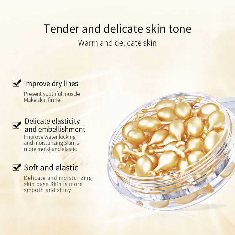 oem IMAGES moisturizing new Salmon Roe Extract Shrink pores hyaluronic acid serum capsule for face