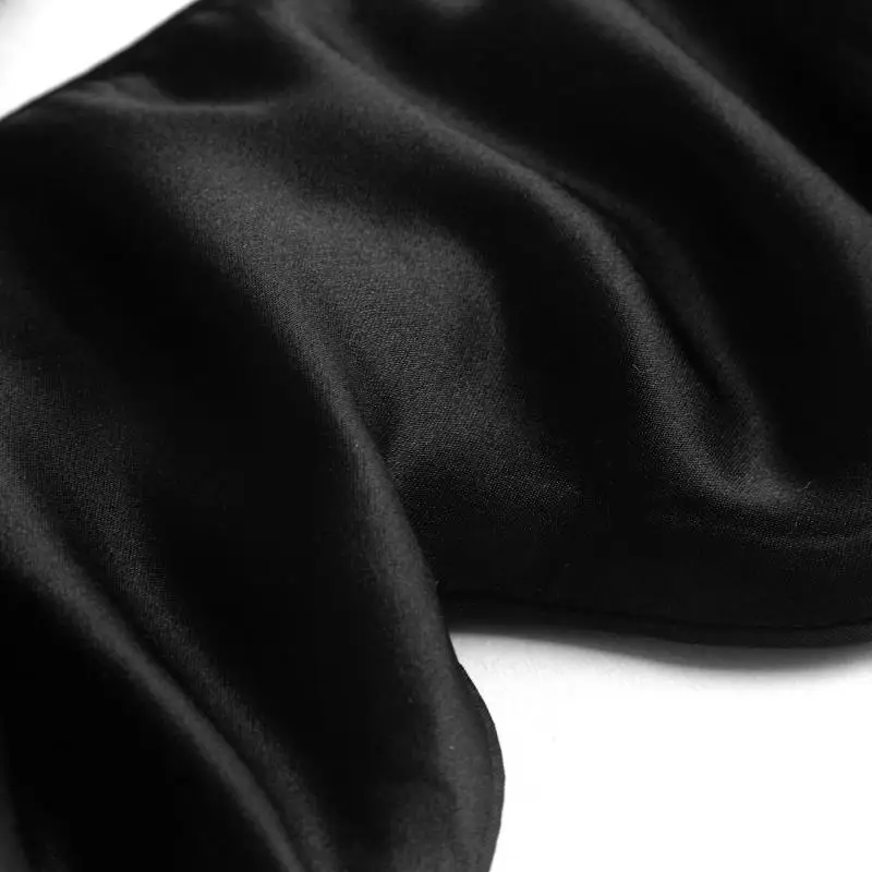 High Quality 19mm 100% Pure Mulberry Silk Sleeping Eye Mask for sleeping silk eyeshade for printing