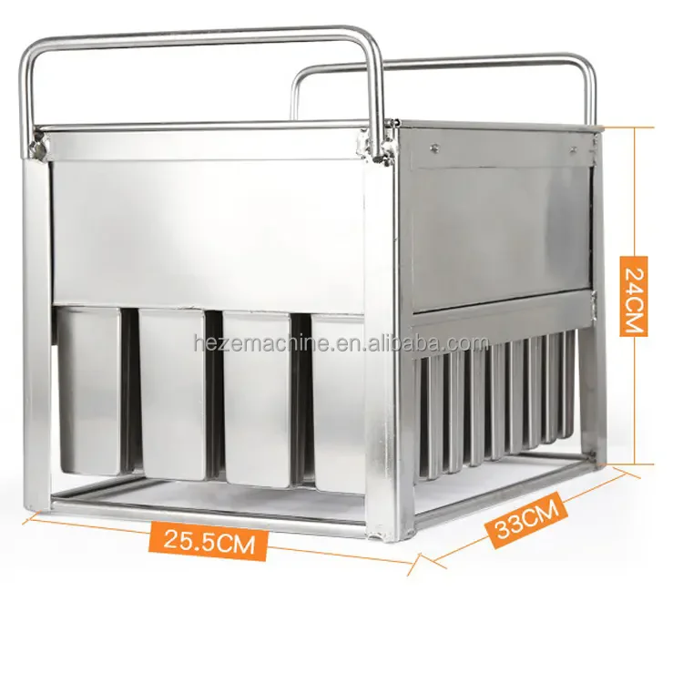 Stainless Steel Icecream Popsicle Juice Popsicle-mold Kulfi Molds Ice Cream Mold Carton