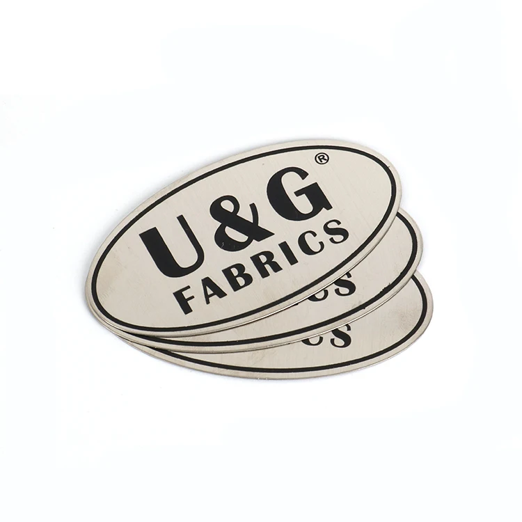 Заводская цена изготовленный на заказ логотип напечатанный прочный не выцветающий металлические