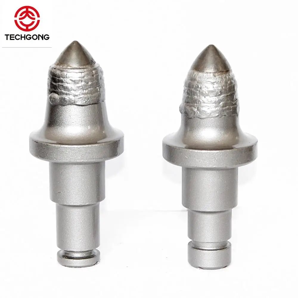 Trenching cutter picks foundation drilling bits round shank cutter bullet teeth