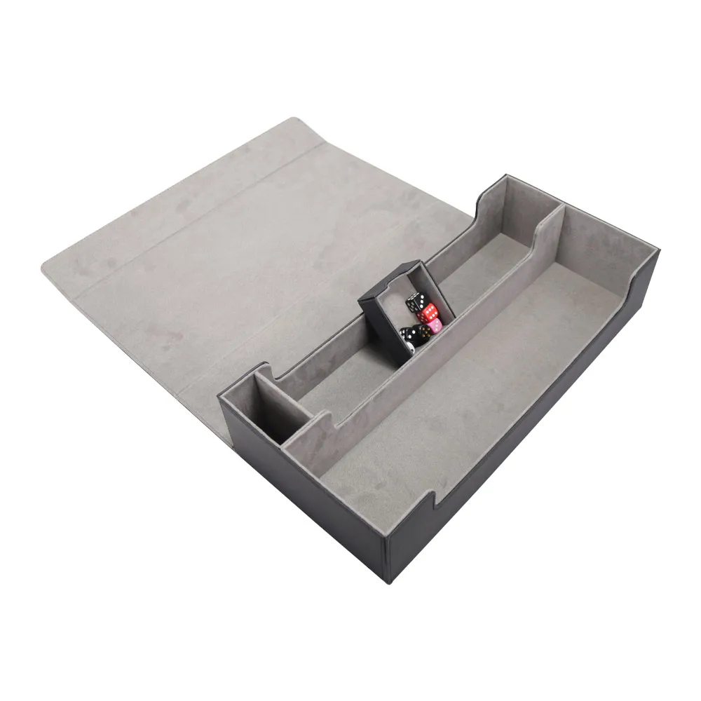 Hand Made Poker Chip Game Set Leather Case Poker Player Dominos Set Box Casino Chips Case Poker Chip Box