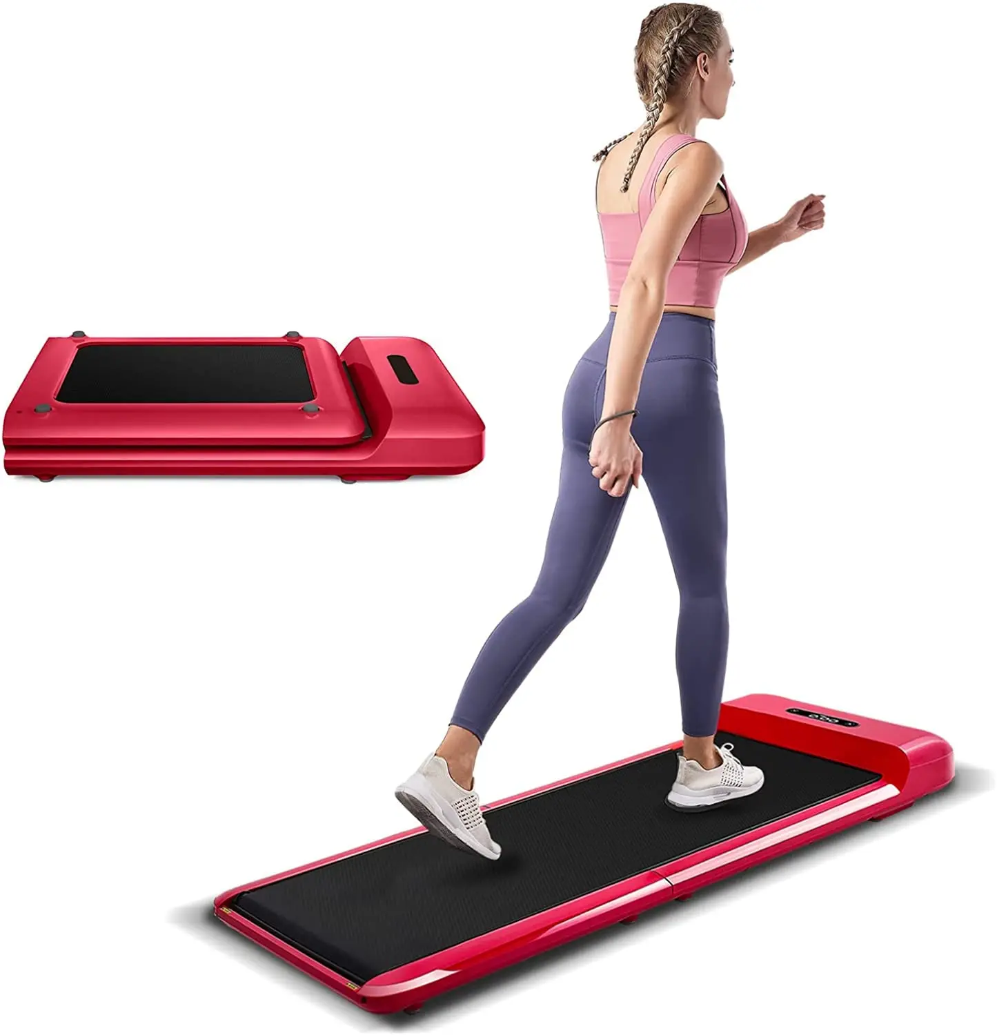 Ultra Slim Smart Foldable Walking Treadmill Running Jogging Exercise Machine for Home Office