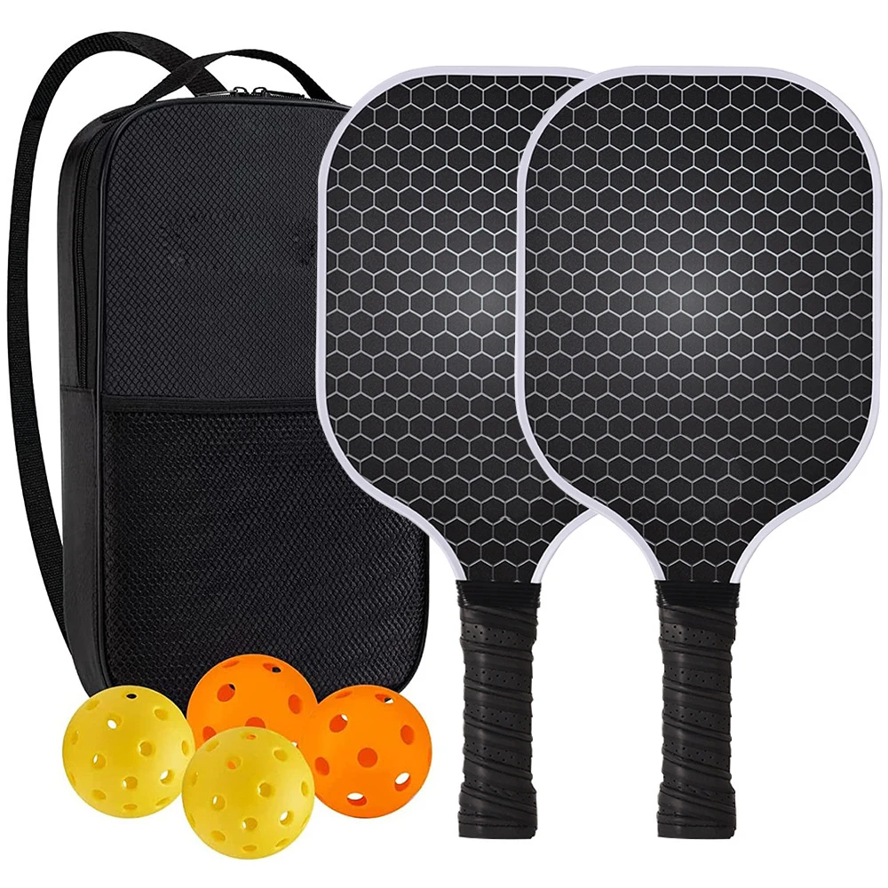 OEM Custom Design Pickleball Paddle with Bag Carbon Fiber 3K T700 Plastic 3K T700 Materials USAPA Certified for Outdoor Sports