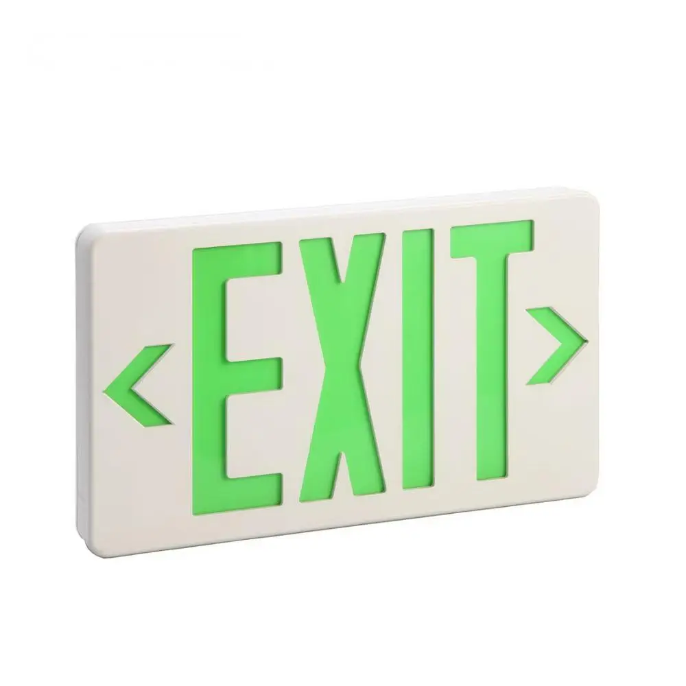 CR-7007 Factory 2W LED Emergency Exit Sign Light Automatic Light Wall Surface Mounted Lighting and Circuitry Design 2 Years UL