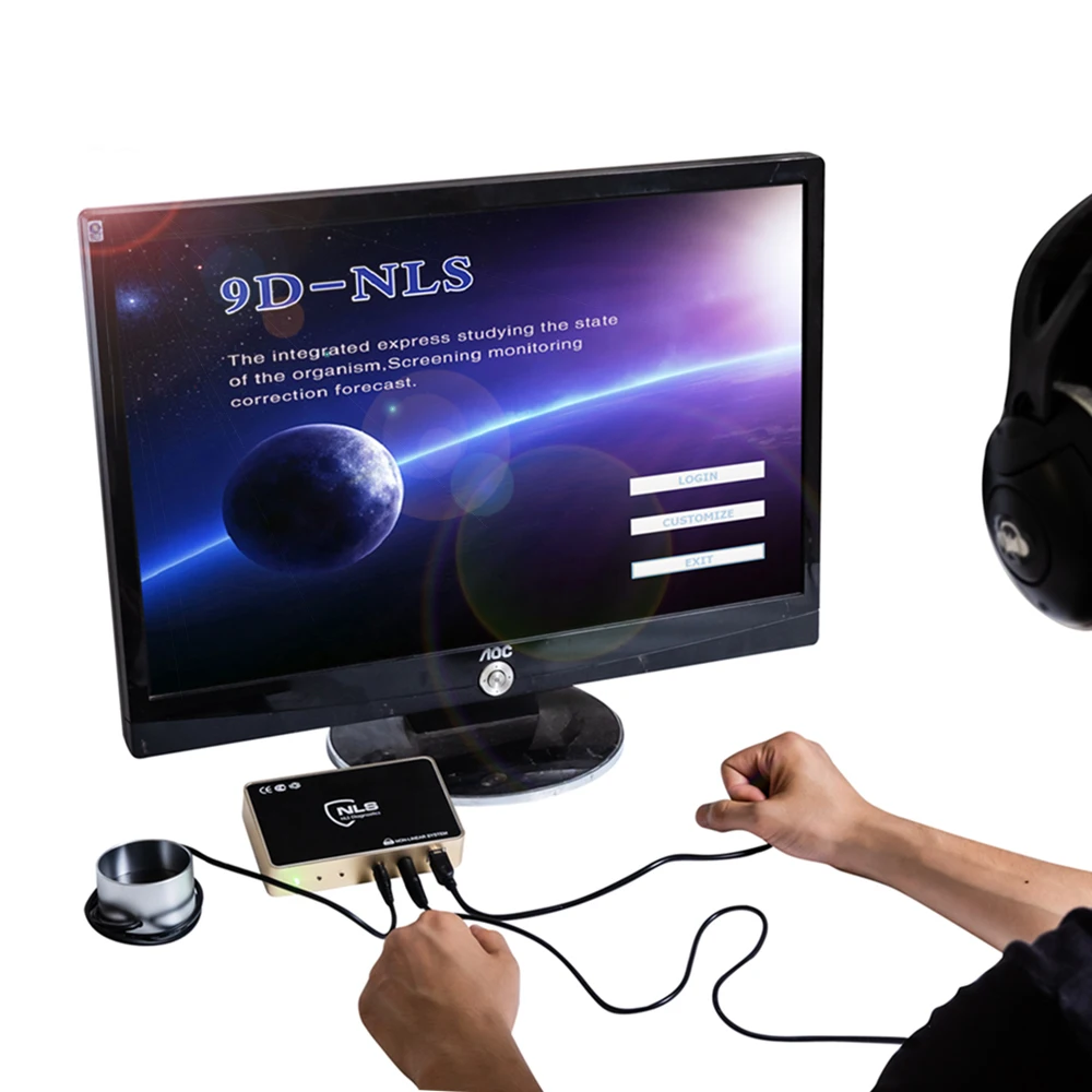 9d NLS diagnostic nls health analyzer with DNA and Emotional testing items