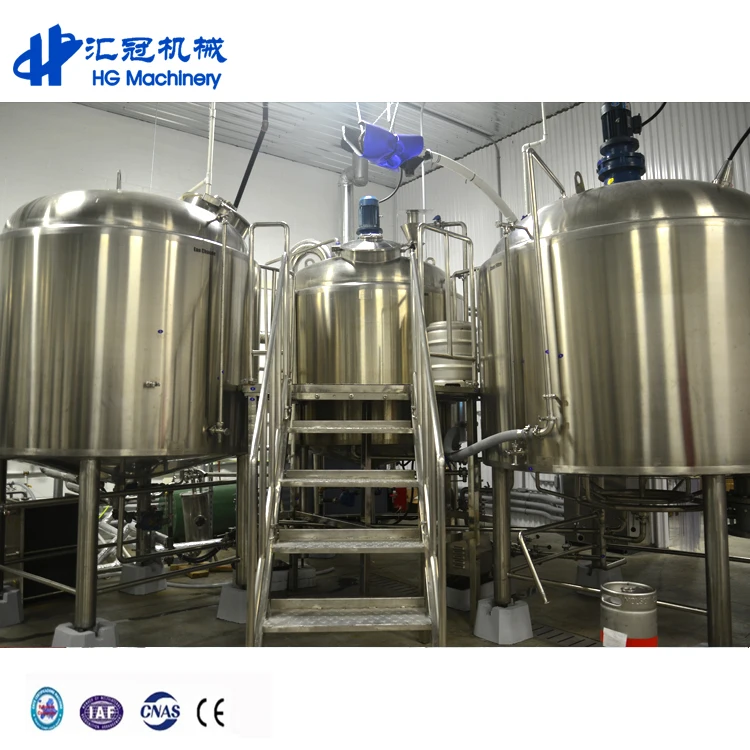 Beer making machine conical 10000L 1000 liter beer brewing system