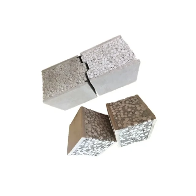 High Quality Designed  EPS Wall and Roof Material Sandwich Panel for Sale, Polystyrene Insulation EPS Sandwich Panel