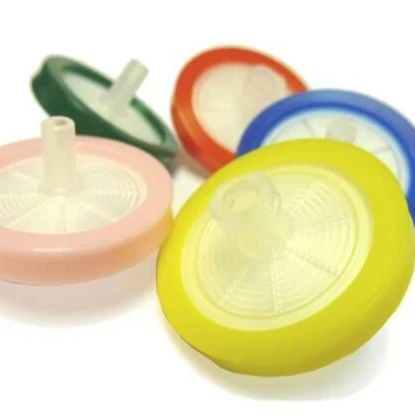 Disposable Lab Use 0.22um/0.45um Hydrophilic PTFE Syringe Driven Filters with infusion set