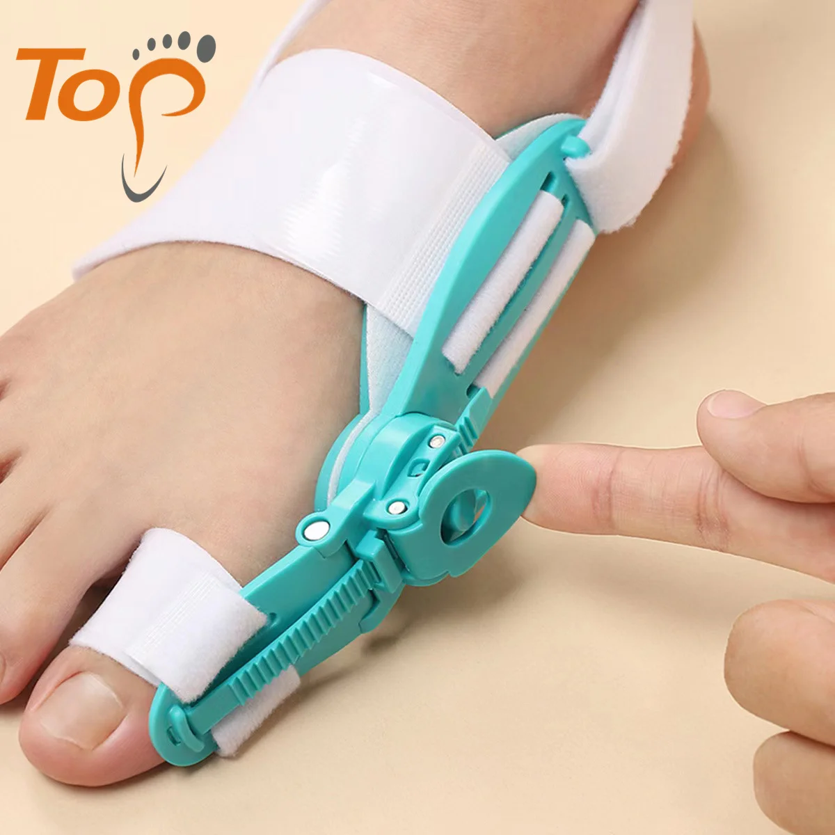 Новый Регулируемый разделитель большого пальца ноги, корректор большого пальца ноги при вальгусной деформации