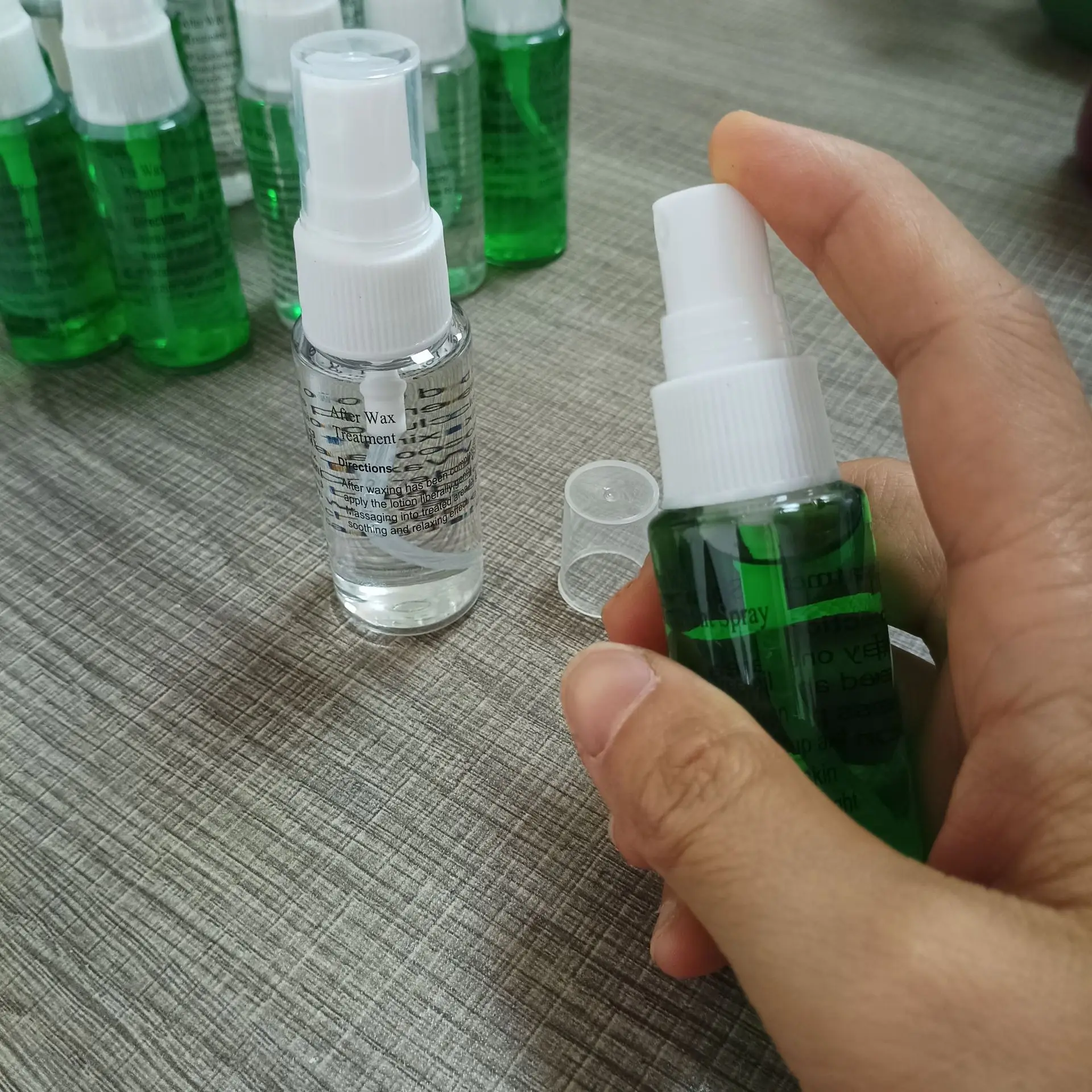 hot sale 60ml professional skin care legs hair removal pre and after wax treatment oil for remover