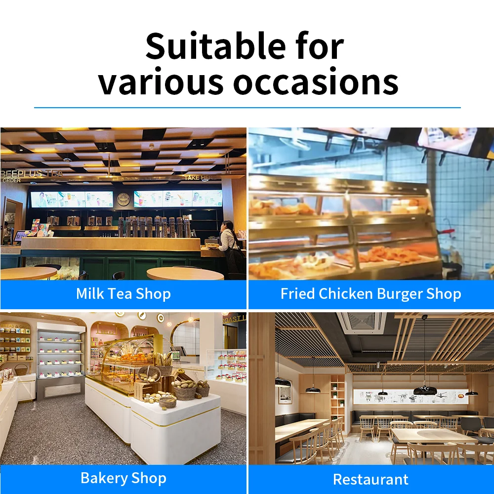 New Arrival Stainless Steel Fast Food Display Warmer Comercial Table Top Chips Warmer For Restaurant
