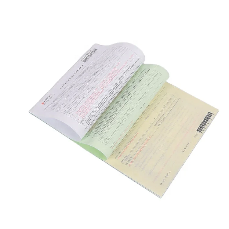 Customize Factory OEM 3 Ply Carbonless Paper Dhl Air Waybill Carbonless Printer Paper