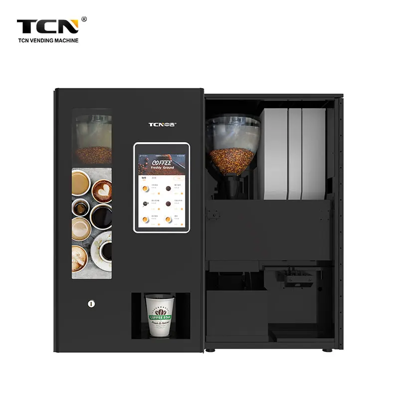 TCN Full Automatic Coffee Vending Machine Table Top Coffee Machine For Business