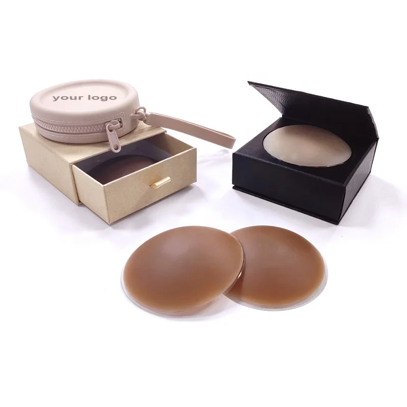 Manufacturer Cover Invisible Brown Woman Wholesale Sticky Silicone Custom Adhesive Nipple Pasties