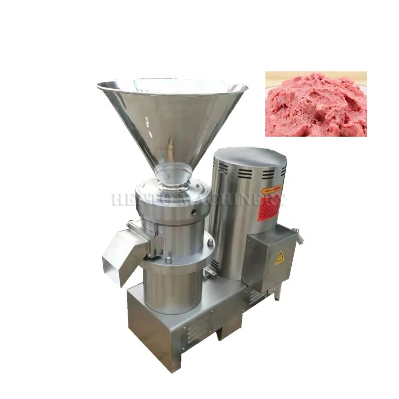 High Quality Beef Meat Bone Separator / Grinder Bone Bone Crusher / Bone Mud Paste Production Line