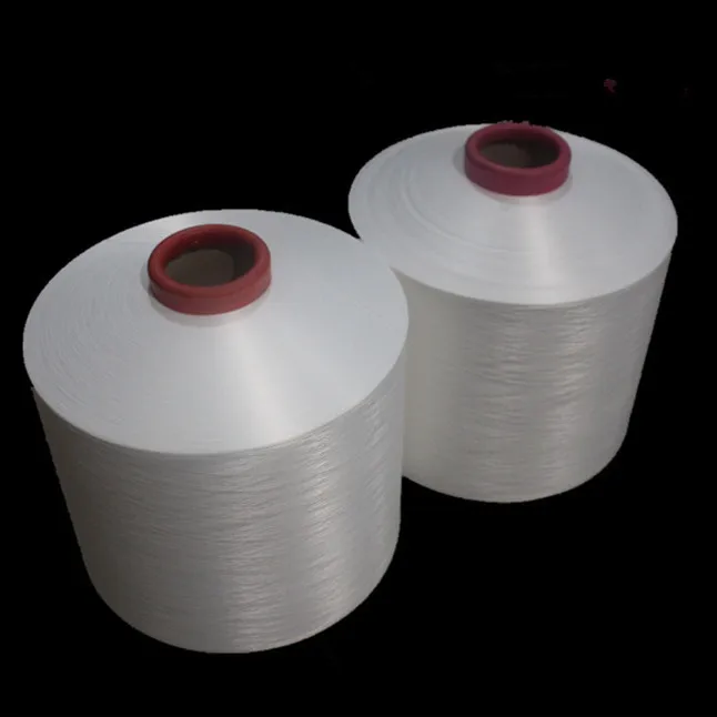 nylon 6 DTY 70 Denier raw White thread for knitting weaving