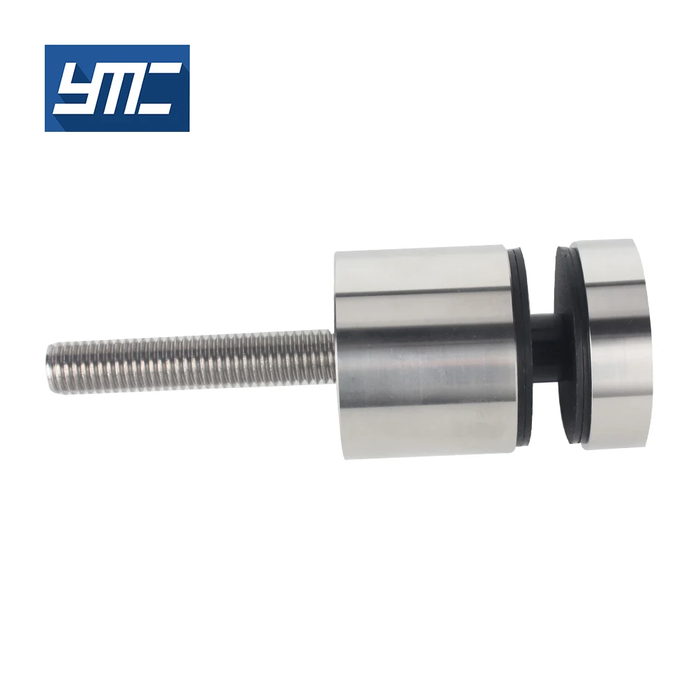Glass Standoff Stairs Fittings Hardware Sus 304stainless Steel Glass Railing Bracket Clamp Advertising Glass Nail