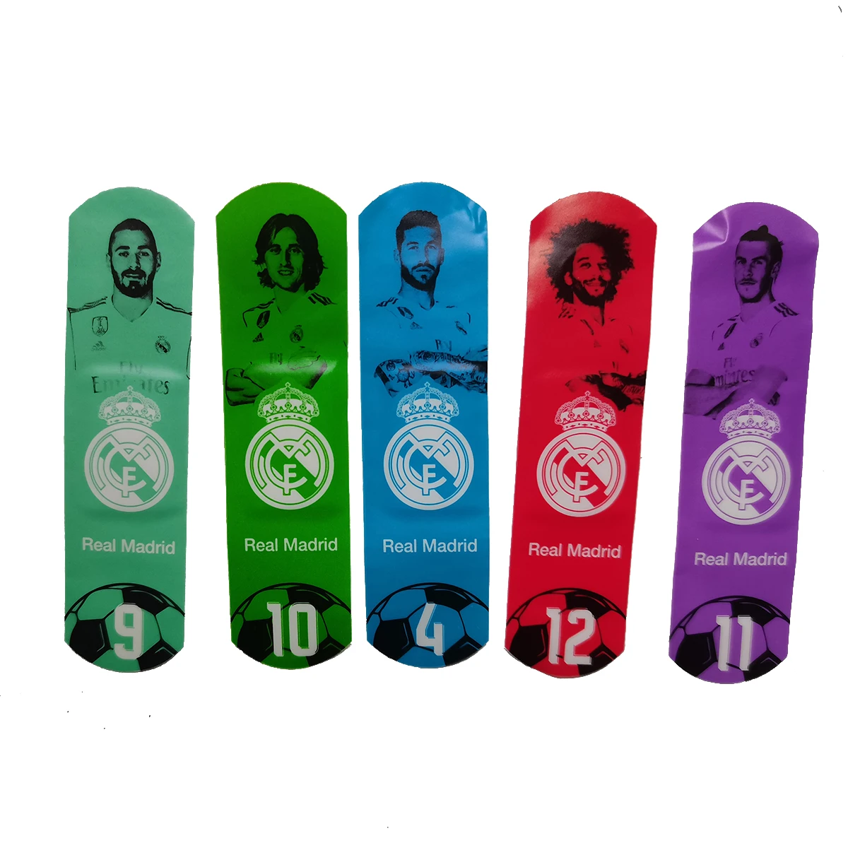 Football star Cartoon PE Kids Lovely Waterproof Breathable cute printable customized cartoon bandaid