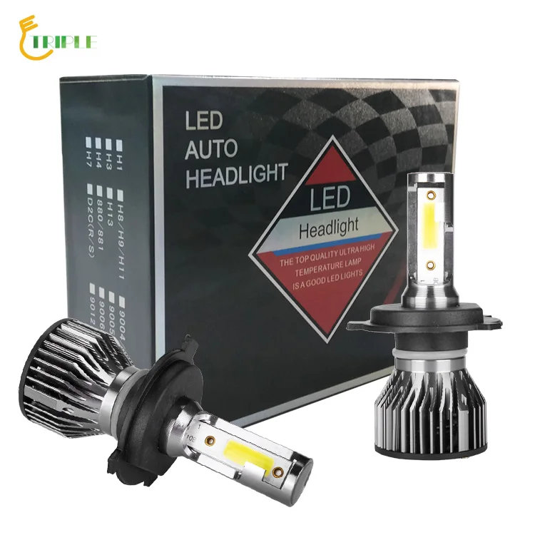 Auto lighting system C6 S2 S9 led H4 H7 H11 H13 9005, 9006, 880, 8001, 36W 8000LM 6000K C6 Car LED headlight