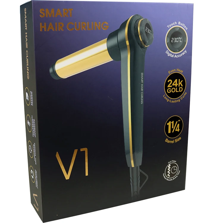 Adjustable Temperature LED Display DongGuang Factory  Sundi Hair Curler